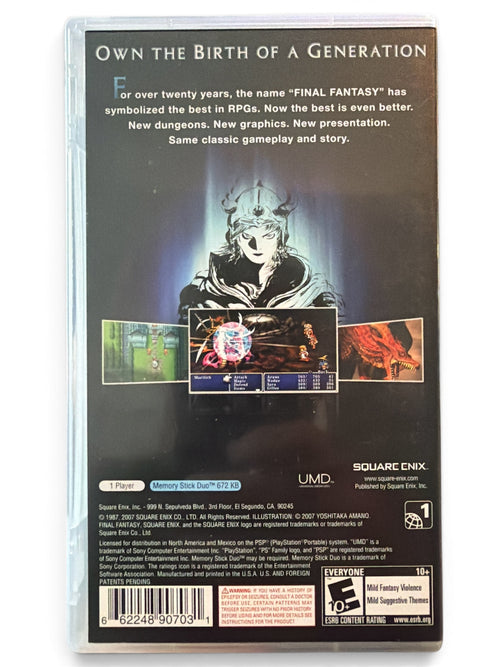 Final Fantasy PSP