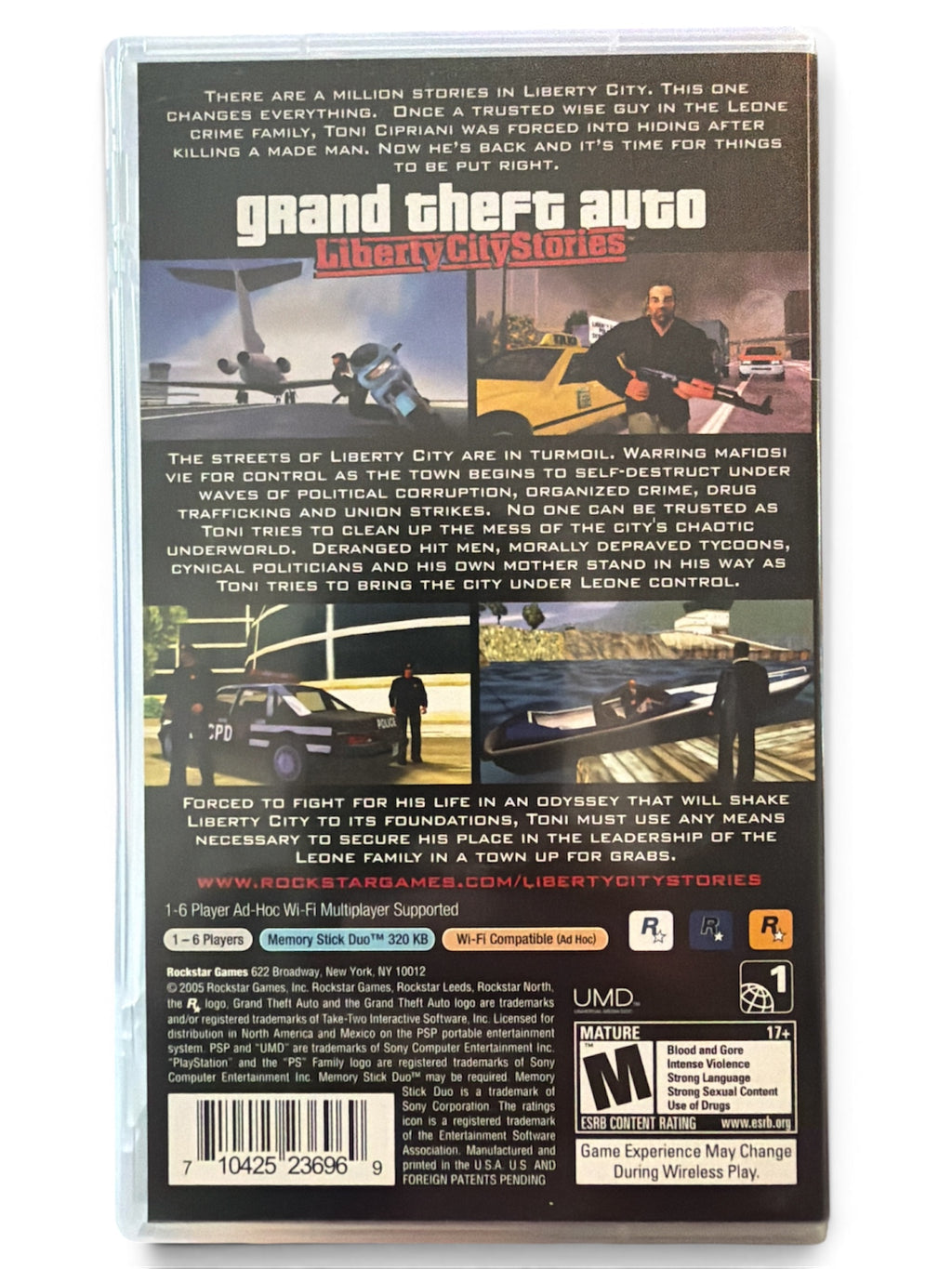 Grand Theft Auto Liberty City Stories PSP