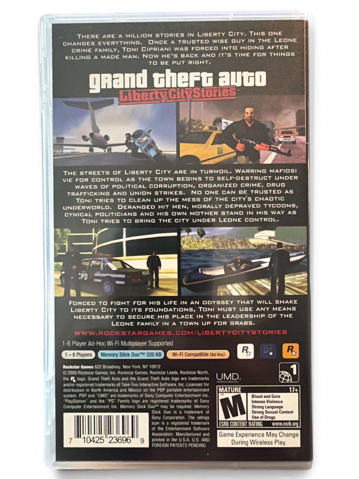 Grand Theft Auto Liberty City Stories PSP
